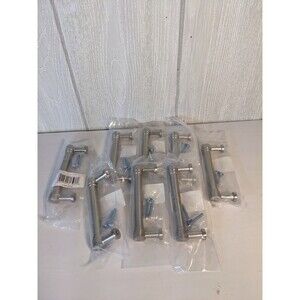 Design House 205401 Deco Pulls, Brushed Nickel, UPC 044321205409 Set Of 10 NWT